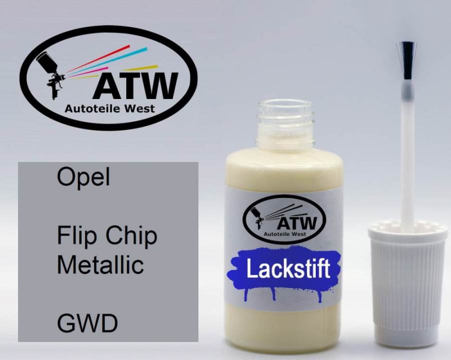 Opel, Flip Chip Metallic, GWD: 20ml Lackstift, von ATW Autoteile West.